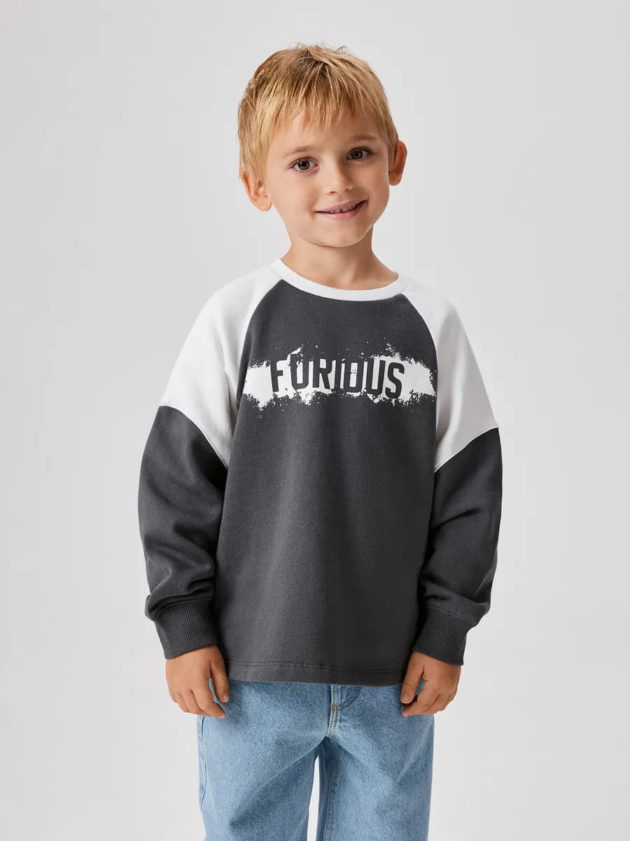 Свитшот утепленный с начесом