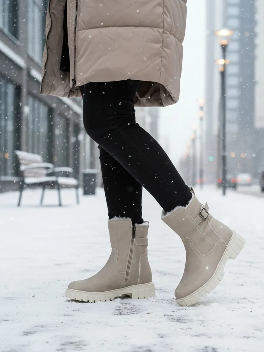 Ботинки зимние с мехом