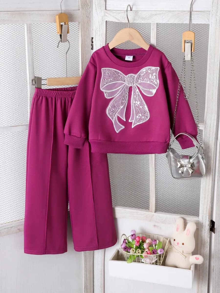 Осенне-зимние детские повседневные костюмы