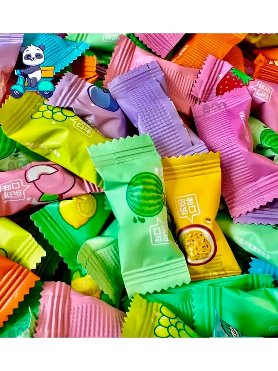 Китайские конфеты без сахара леденцы освежающие 1000 гр