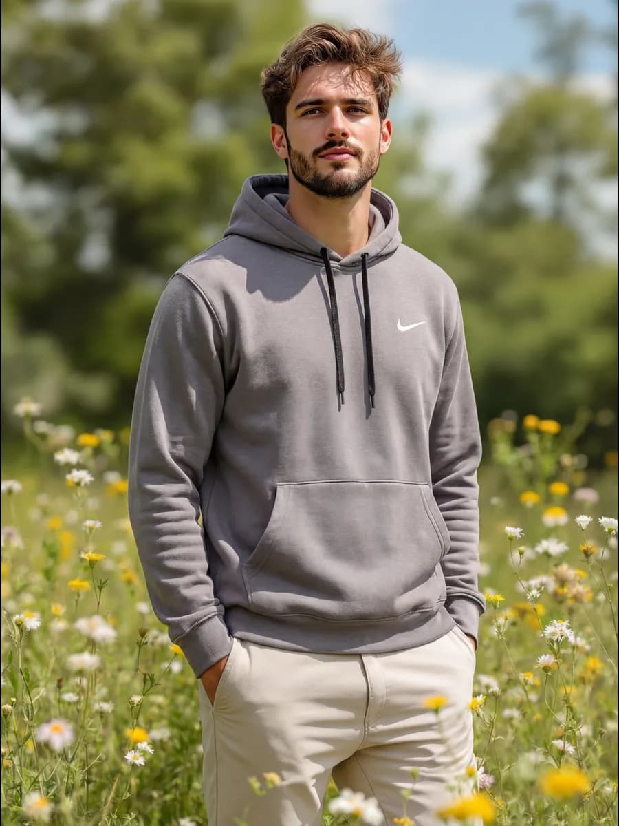 Худи оверсайз трехнитка с начесом