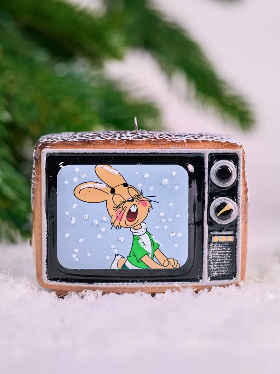 Новогодняя елочная игрушка 5.8 см