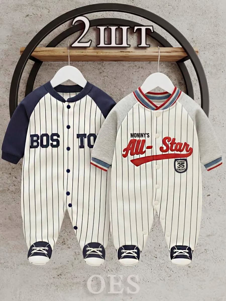 Комбинезон Слип нательный для новорожденных малышей Набор