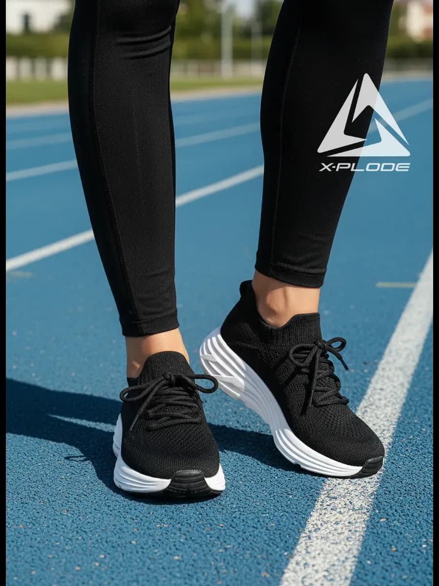 Дышащие текстильные кроссовки для фитнеса и зала - фото 1