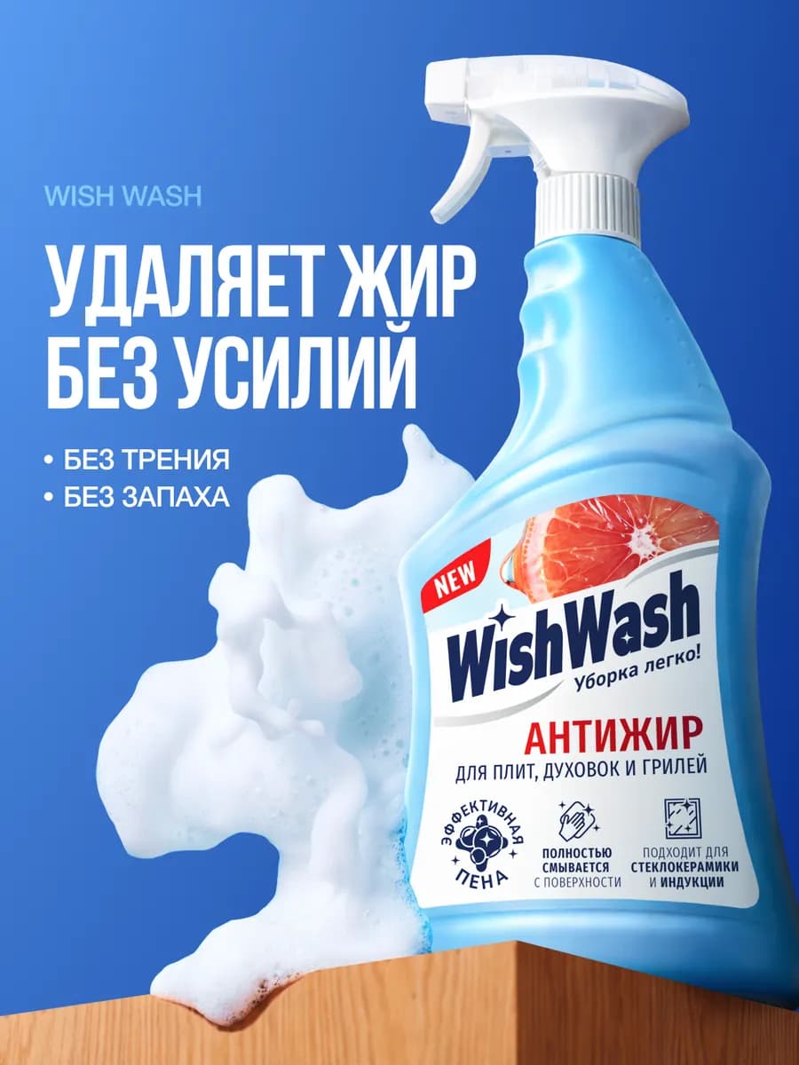 Жироудалитель для кухни антижир профессиональный