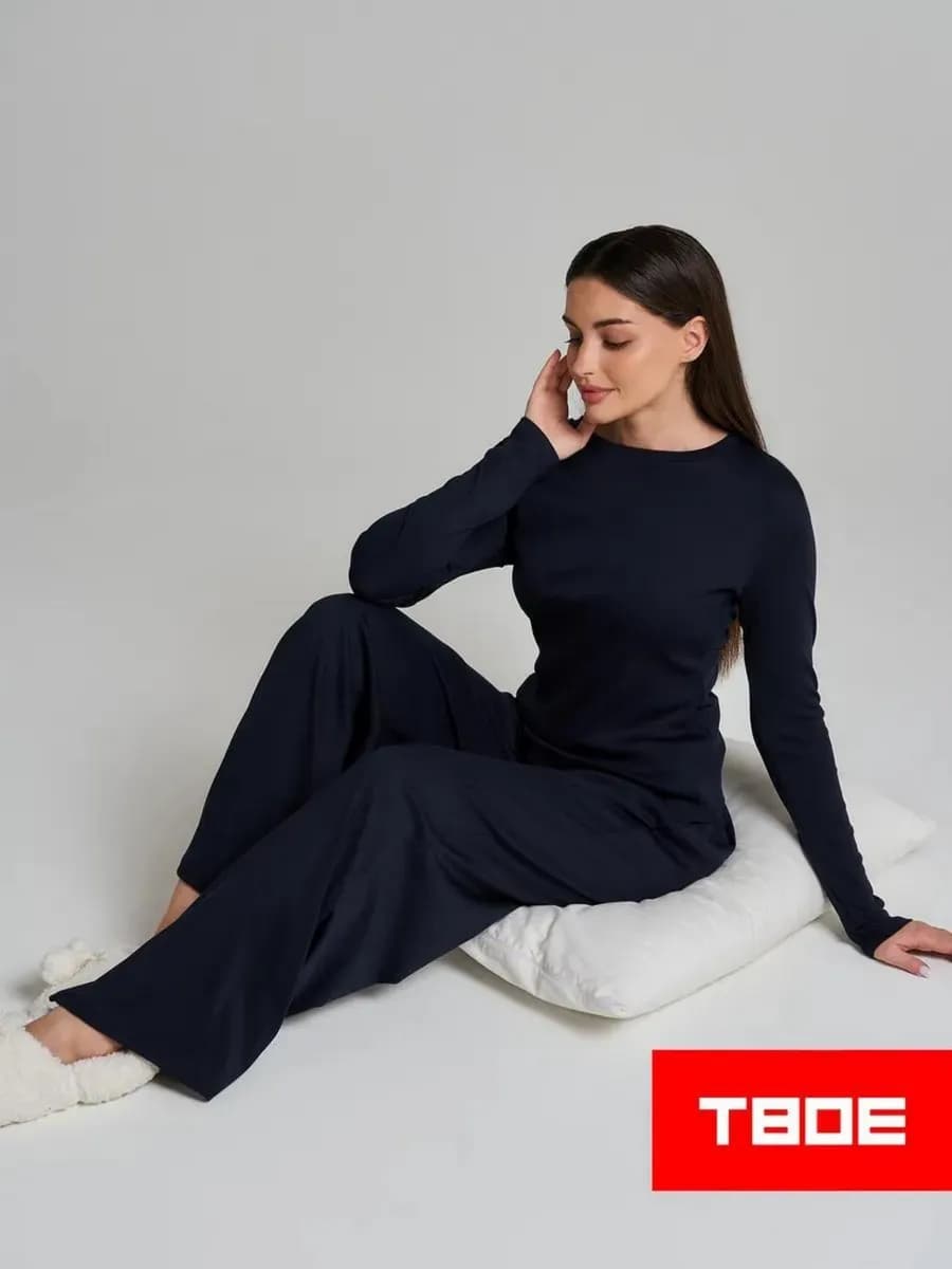 Костюм домашний с брюками