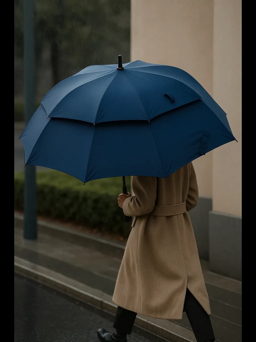 Зонт автомат антиветер складной