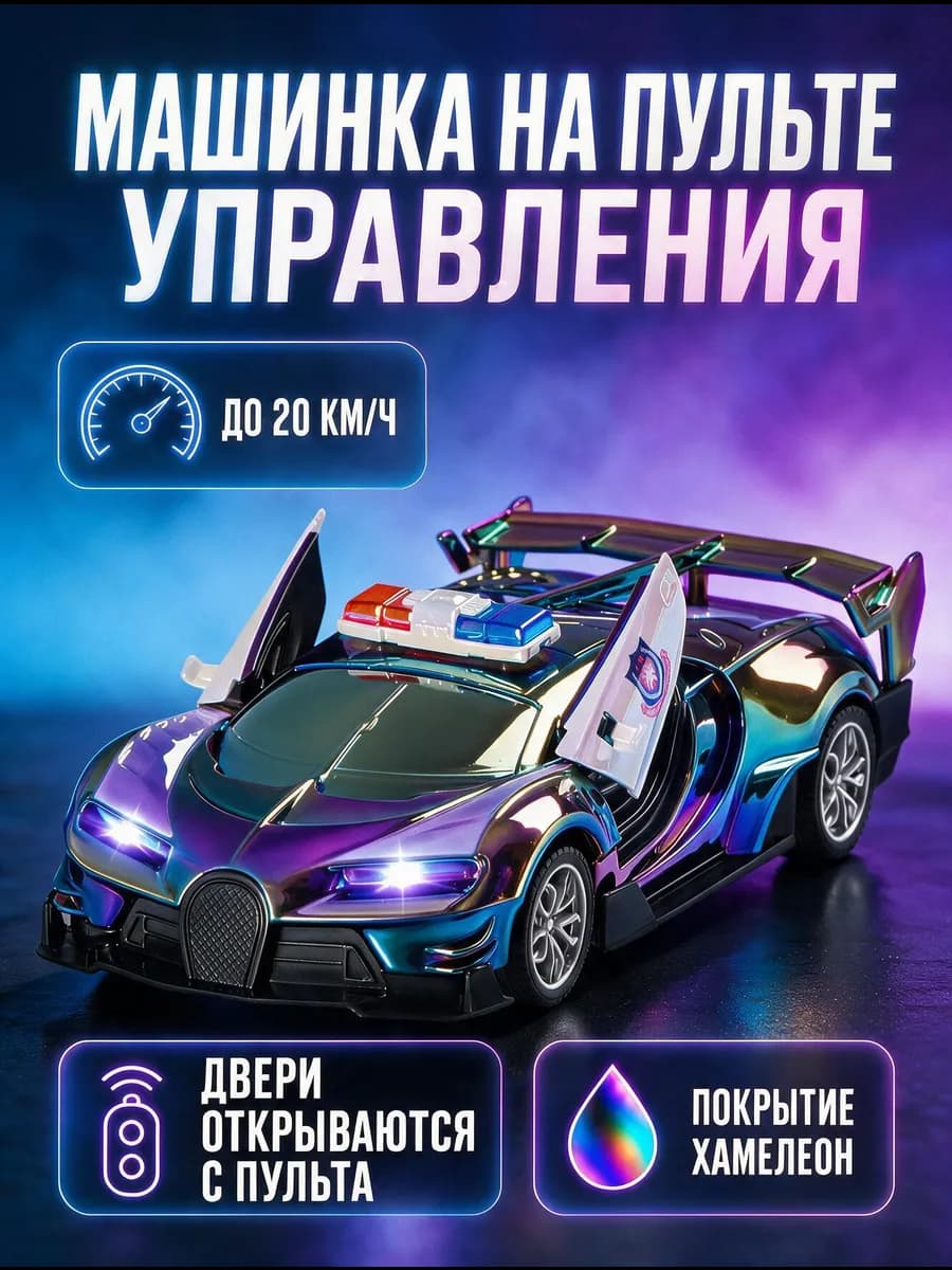 Машинка гоночная на пульте управления