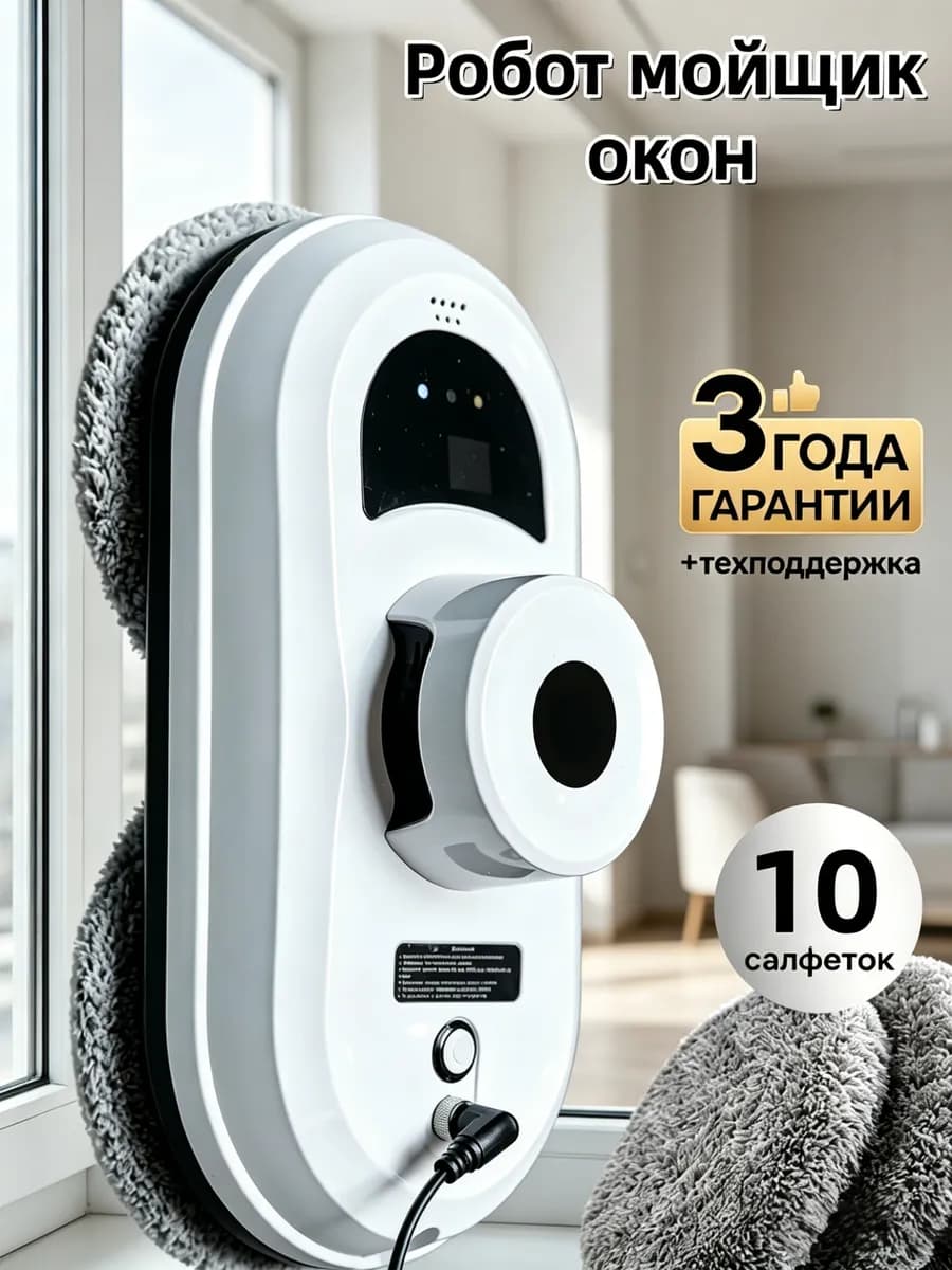 Робот мойщик окон без распыления