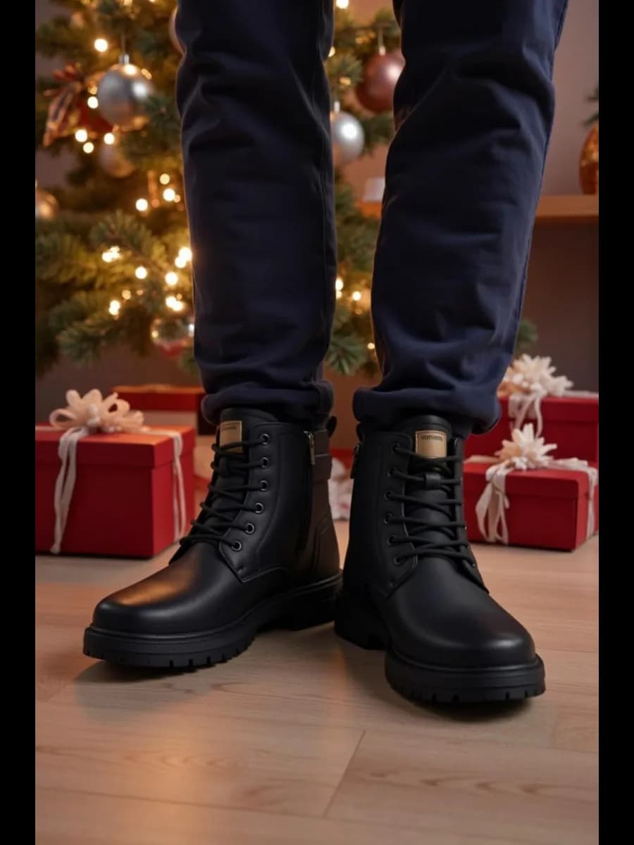 Ботинки зимние с мехом