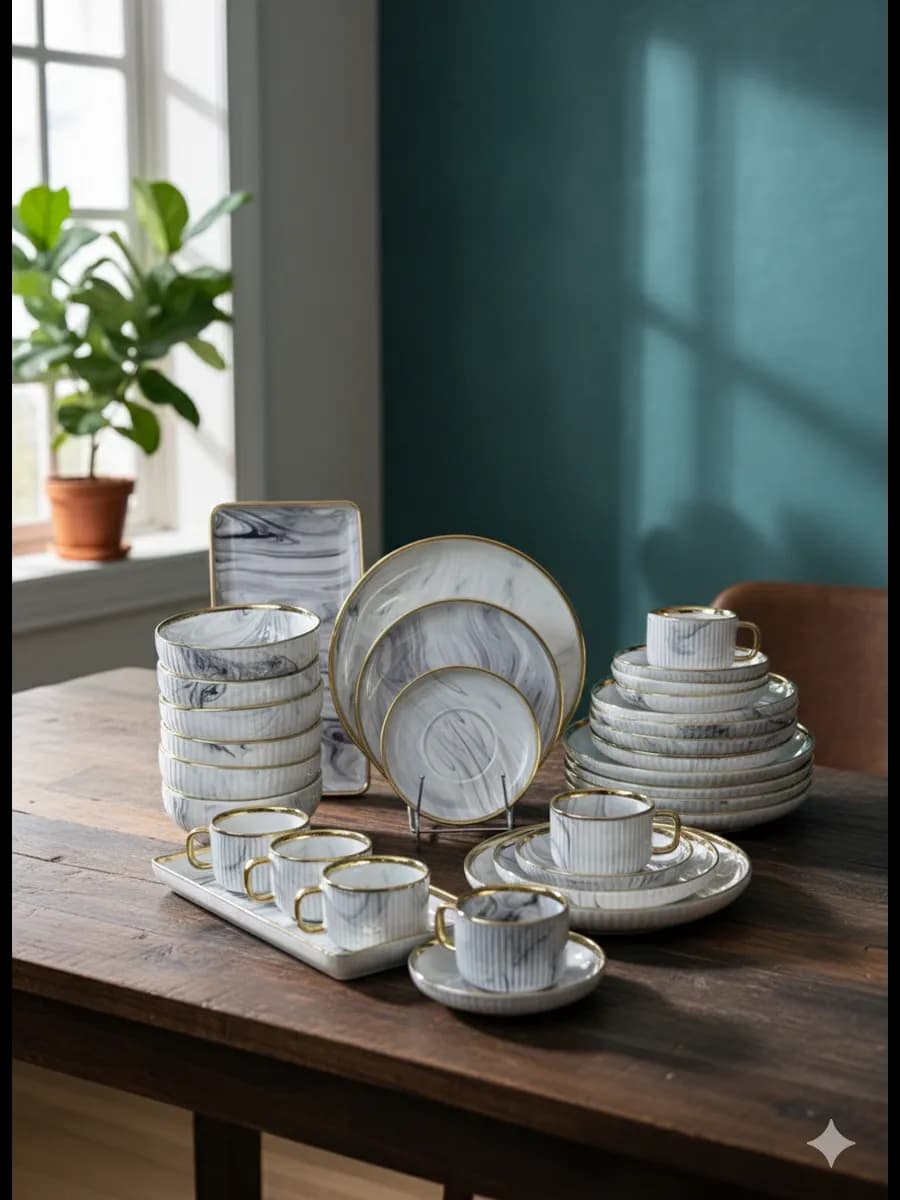 Сервиз чайно-столовый 32 в 1