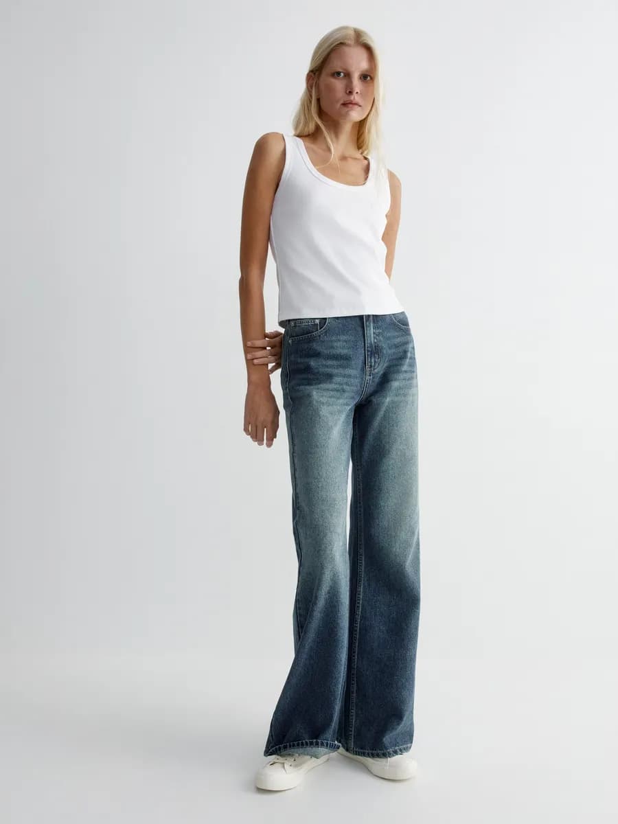 Джинсы WIDE LEG TALL - фото 1
