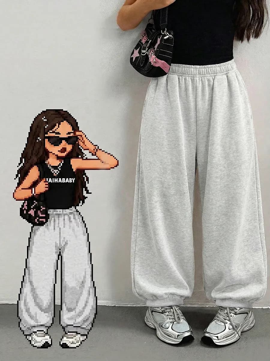 Спортивные штаны джоггеры оверсайз