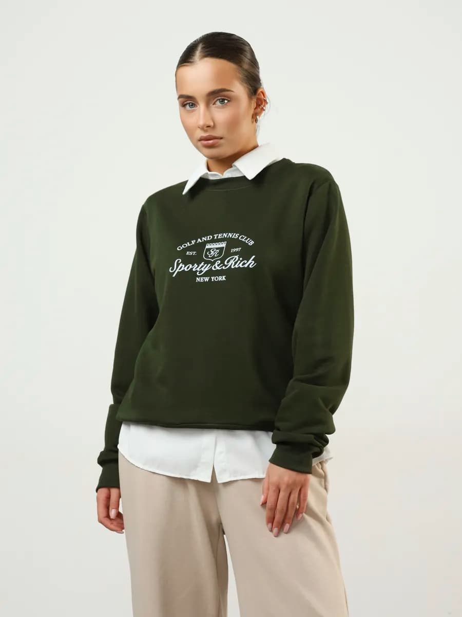 Свитшот с принтом больших размеров кофта