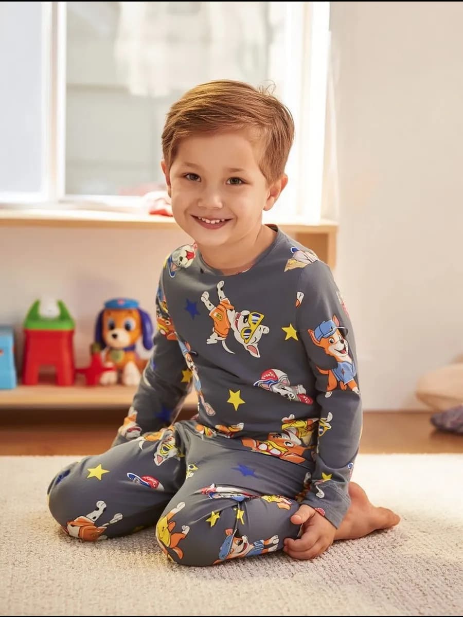 пижама с штанами и кофтой трикотажная домашня