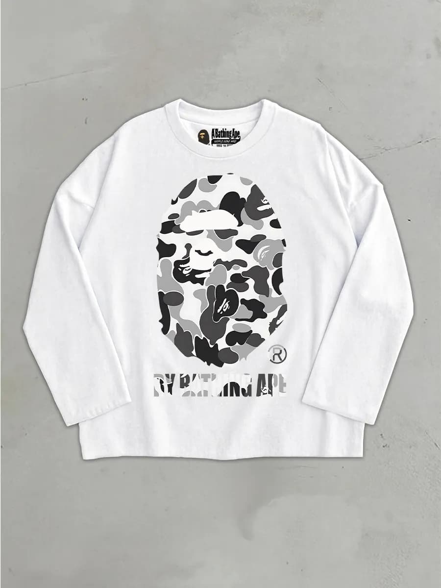 Лонгслив Y2K A Bathing Ape BAPE sk8