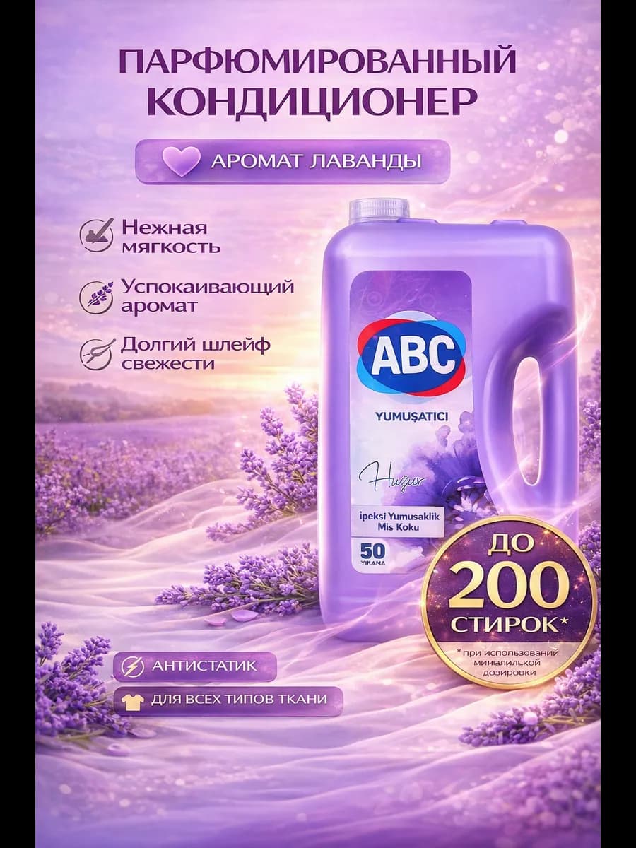 Кондиционер для белья abc 5 литров