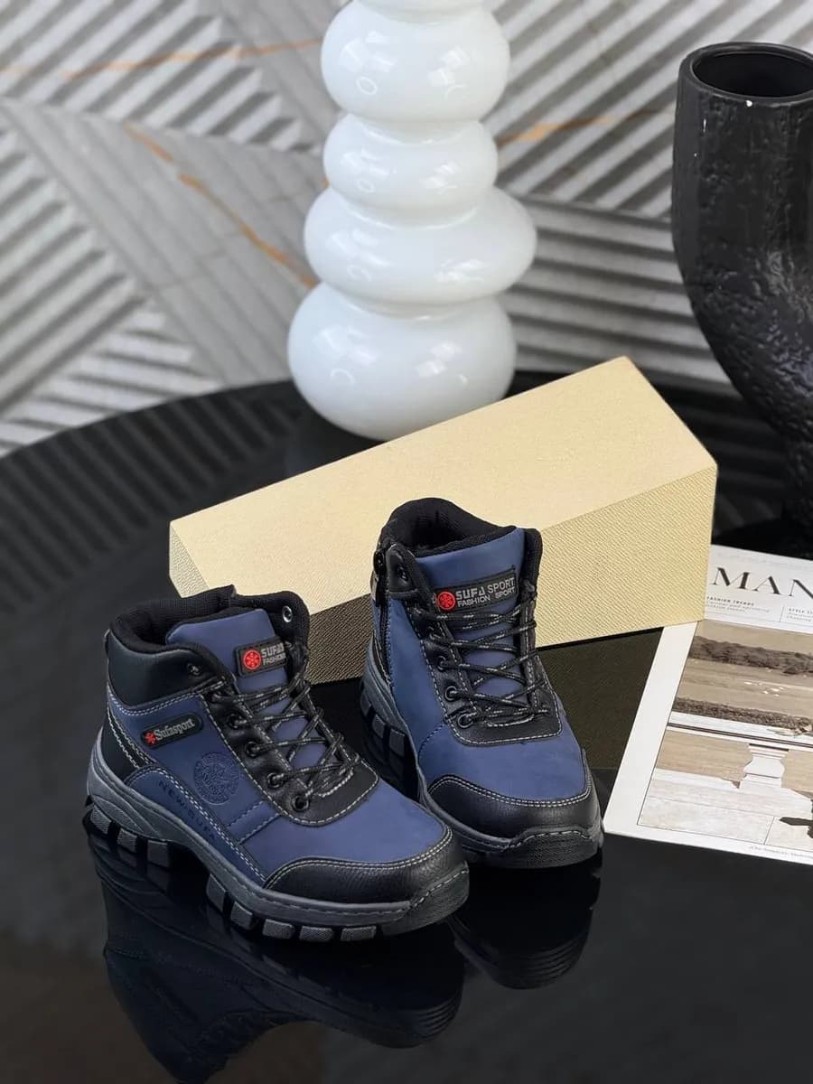 Кроссовки зимние утепленные с мехом для мальчика