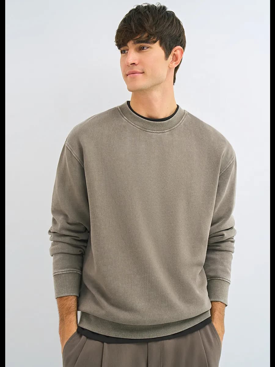 Джемпер трикотажный с длинным рукавом