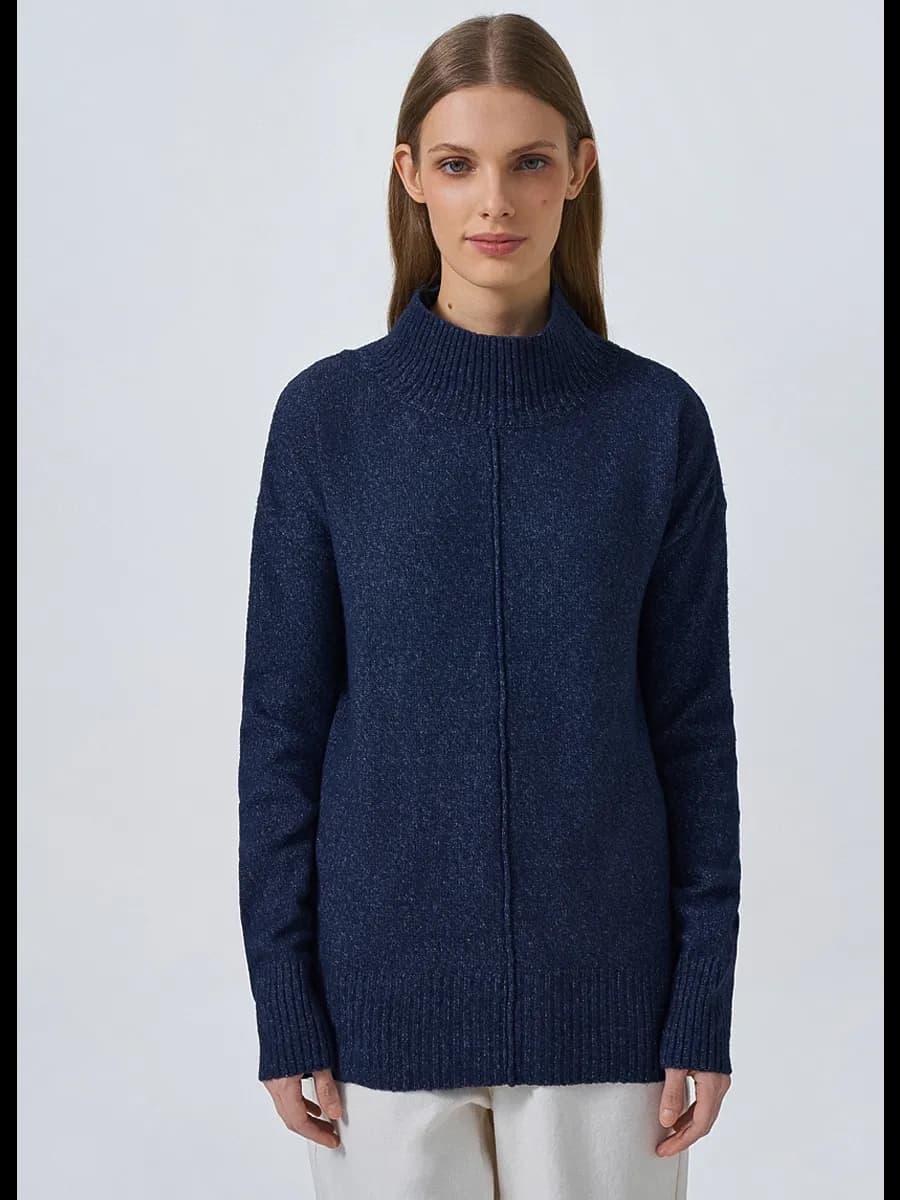 Джемпер синий - фото 1