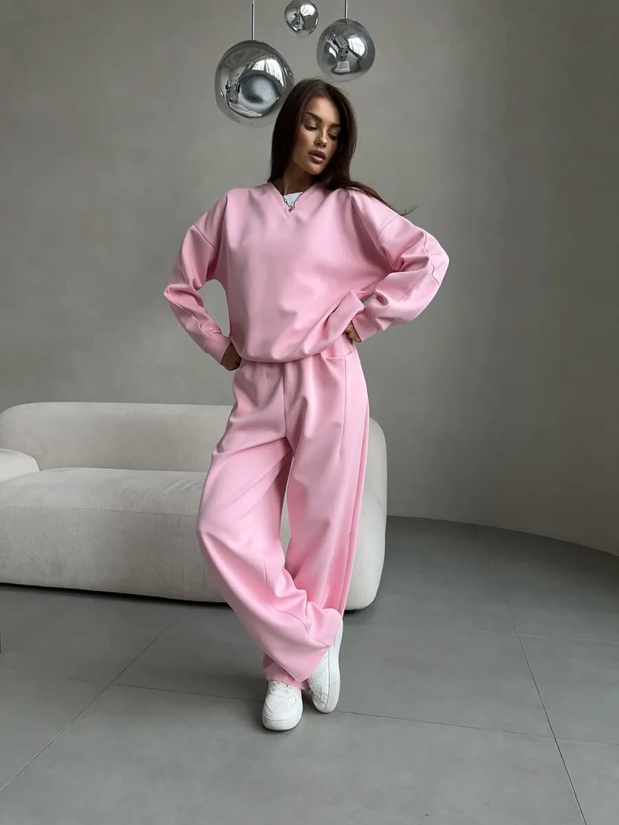 Спортивный костюм женский оверсайз