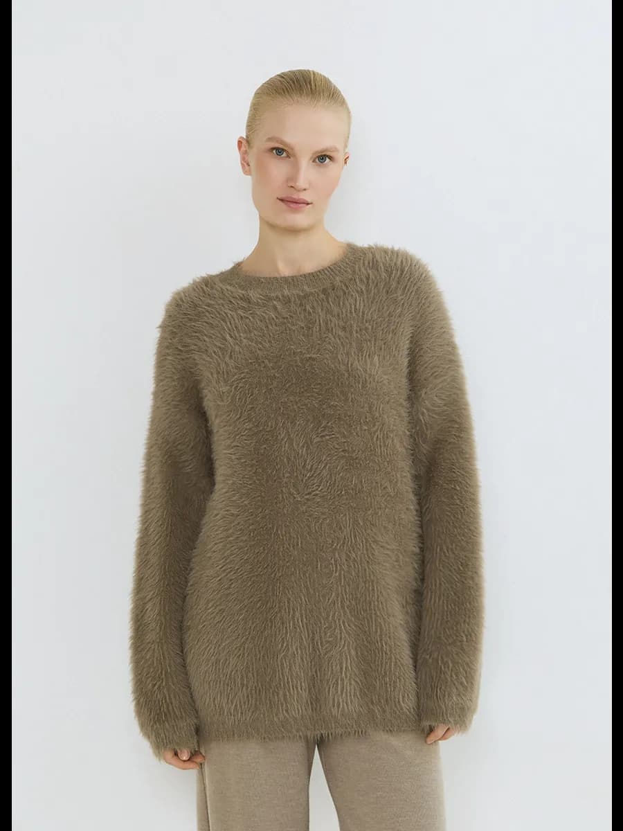 Джемпер удлиненный