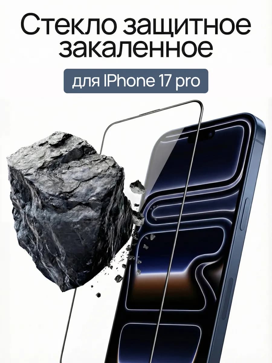 Защитное стекло на iPhone 17 PRO