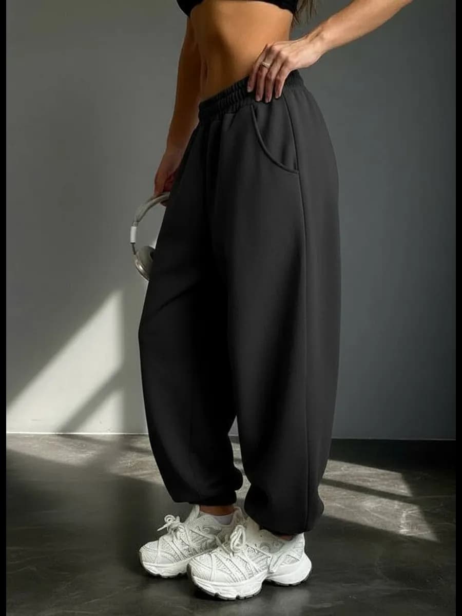 Спортивные штаны джоггеры на резинке