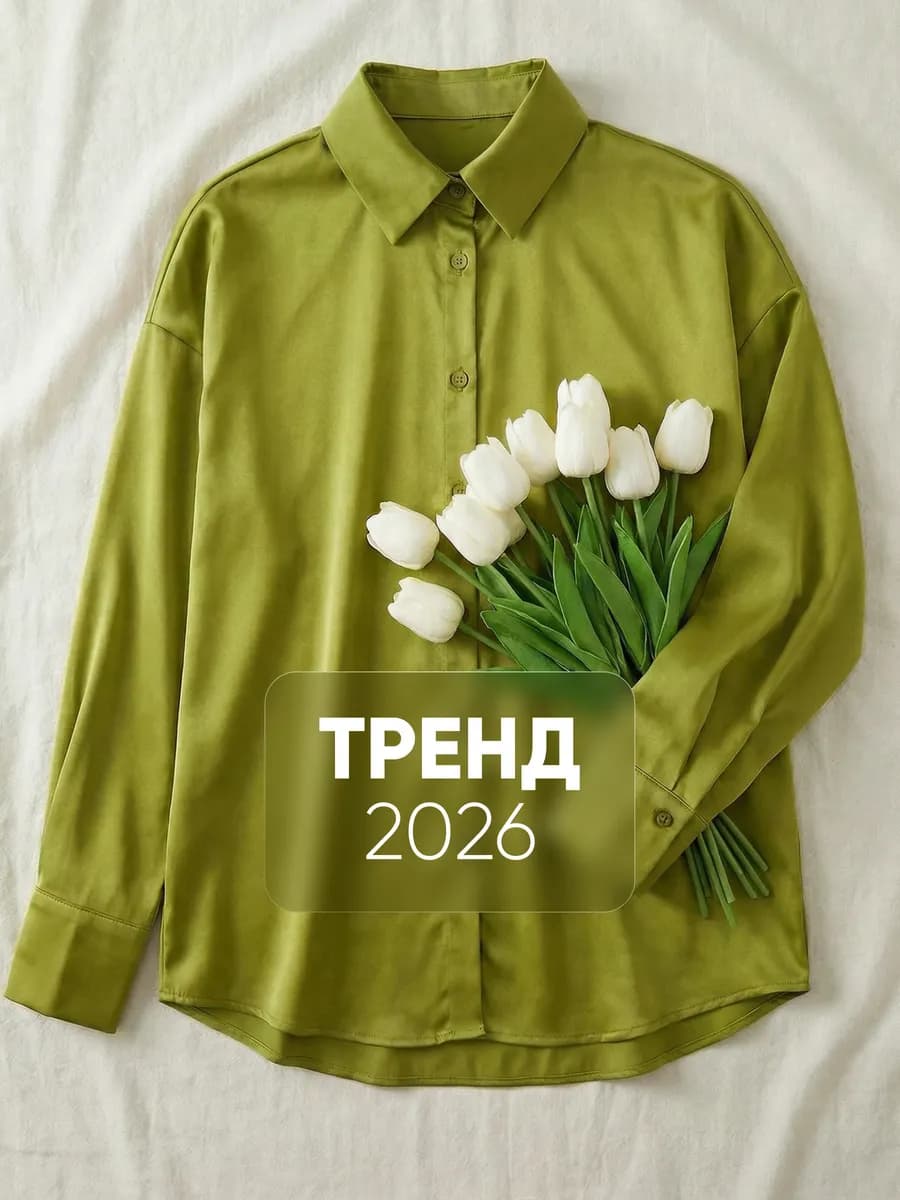 Рубашка шёлковая атласная как из Pinterest