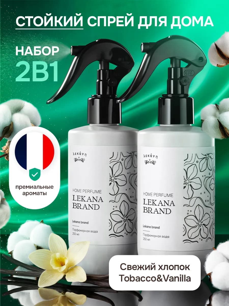 Освежитель воздуха для дома спрей парфюмированный набор