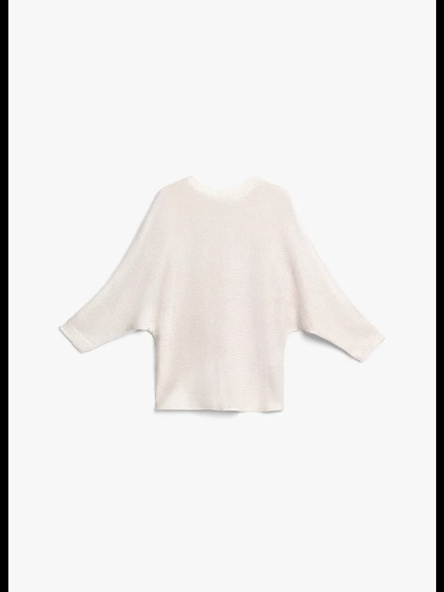 Джемпер бежевый вязаный