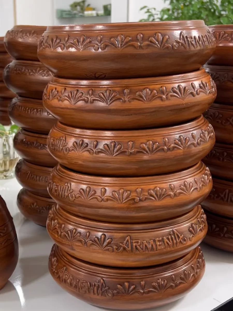 Набор керамических тарелок для хаша Армения 1 5 л