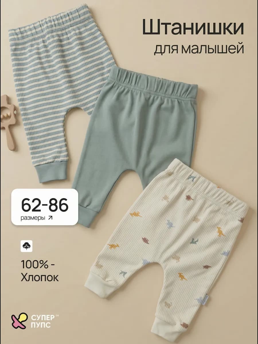 Штанишки для новорожденных