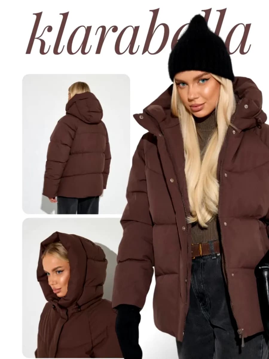 Зимняя куртка с капюшоном