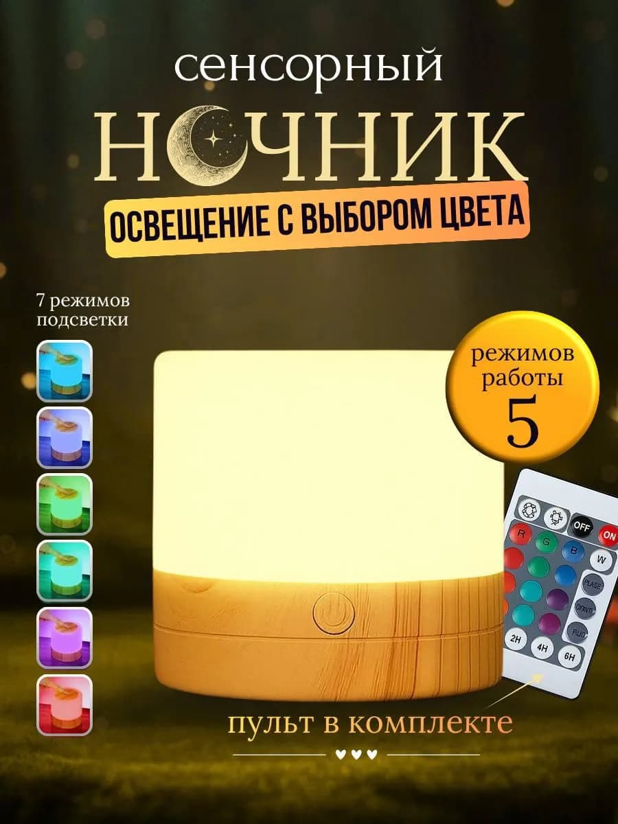 Ночник детский прикроватный
