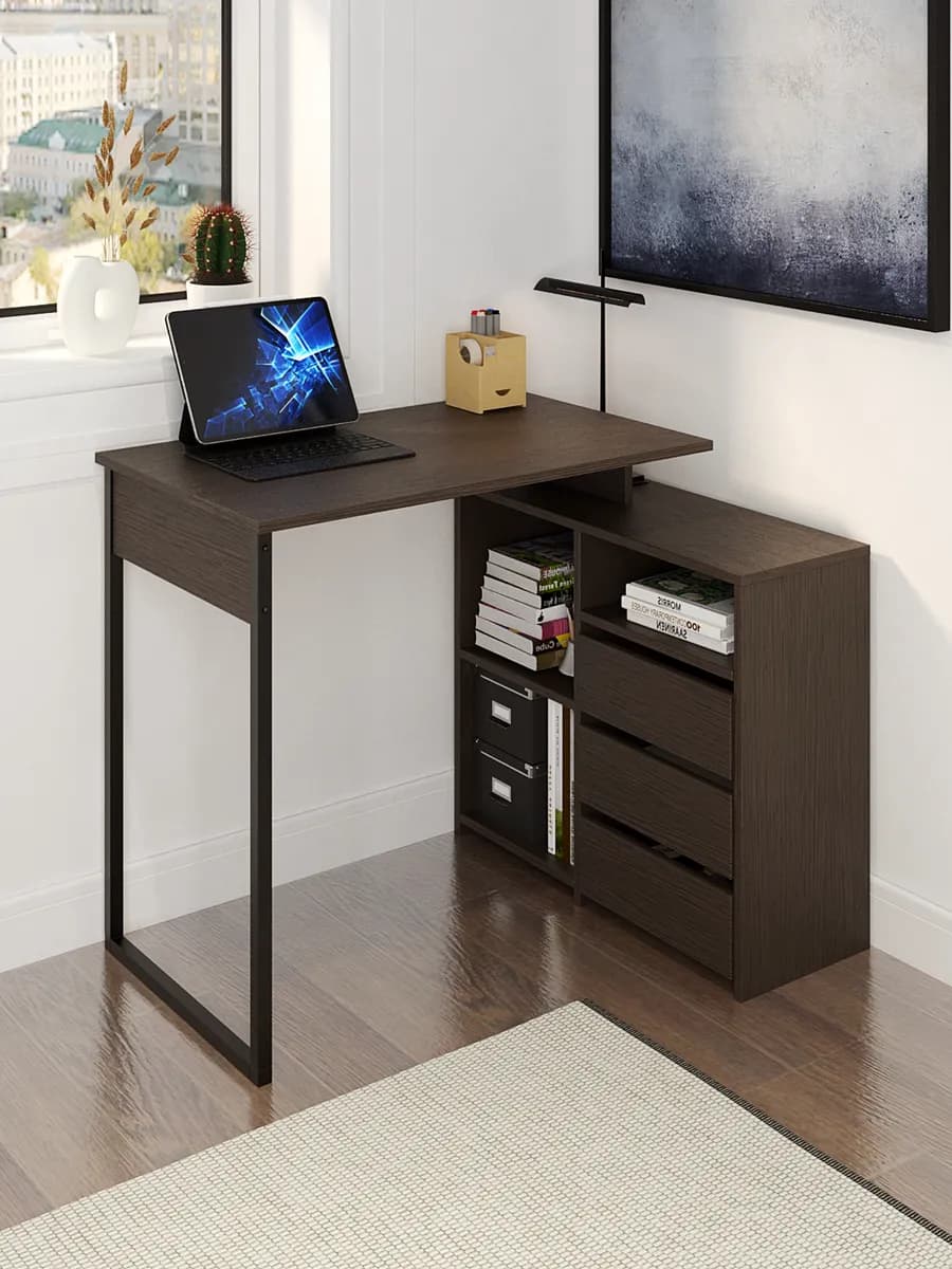 Стол металлический письменный компьютерный