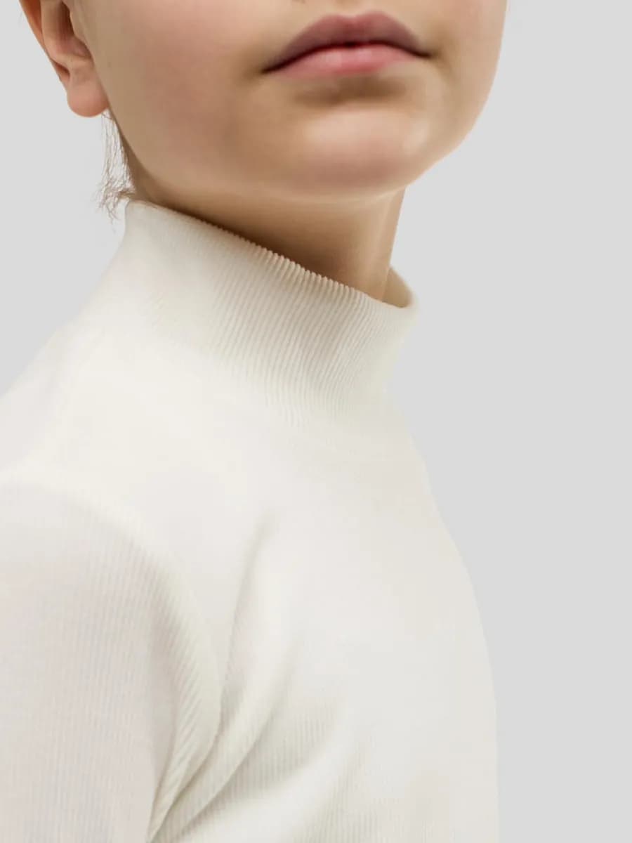 Водолазка для девочки утепленная