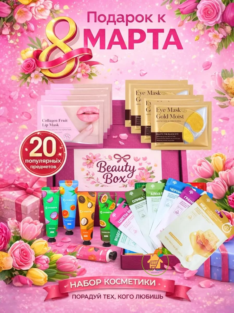 Набор косметики подарочный, бьюти бокс