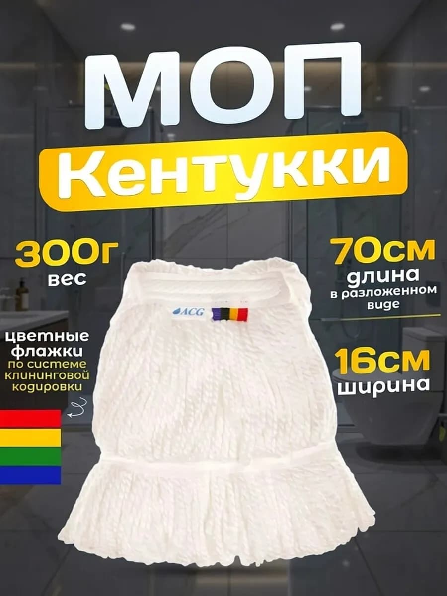 Насадка на швабру Кентукки, петлевой 300гр