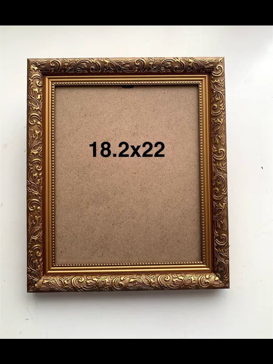 Фоторамка 18,2х22 см со стеклом