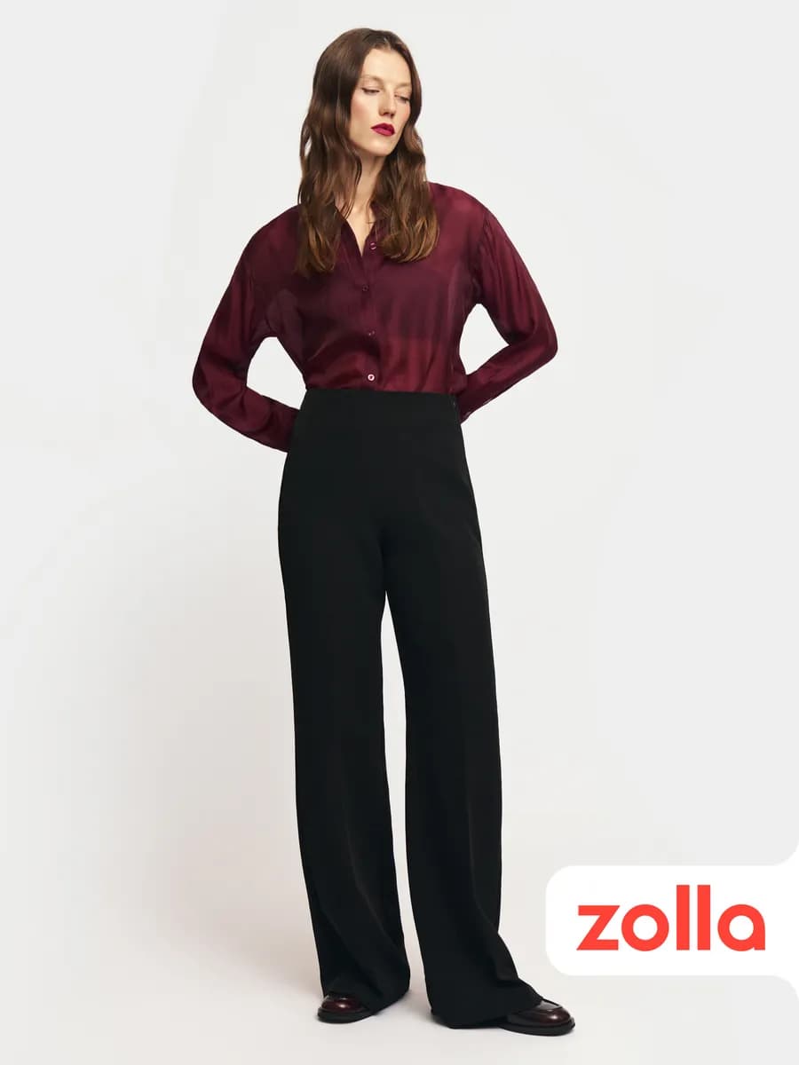 Женские прямые брюки со стрелками