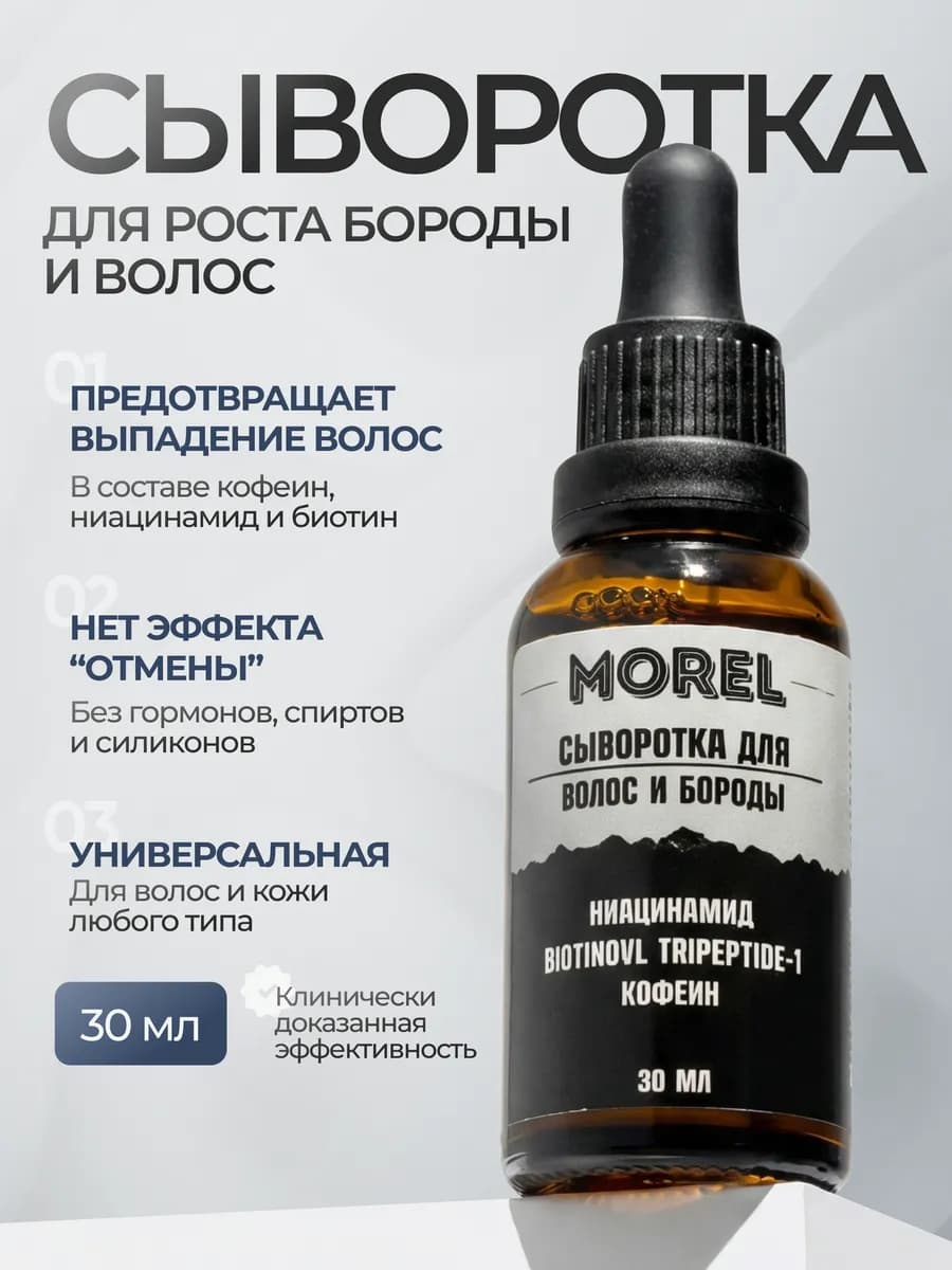 Сыворотка стимулятор роста бороды и усов
