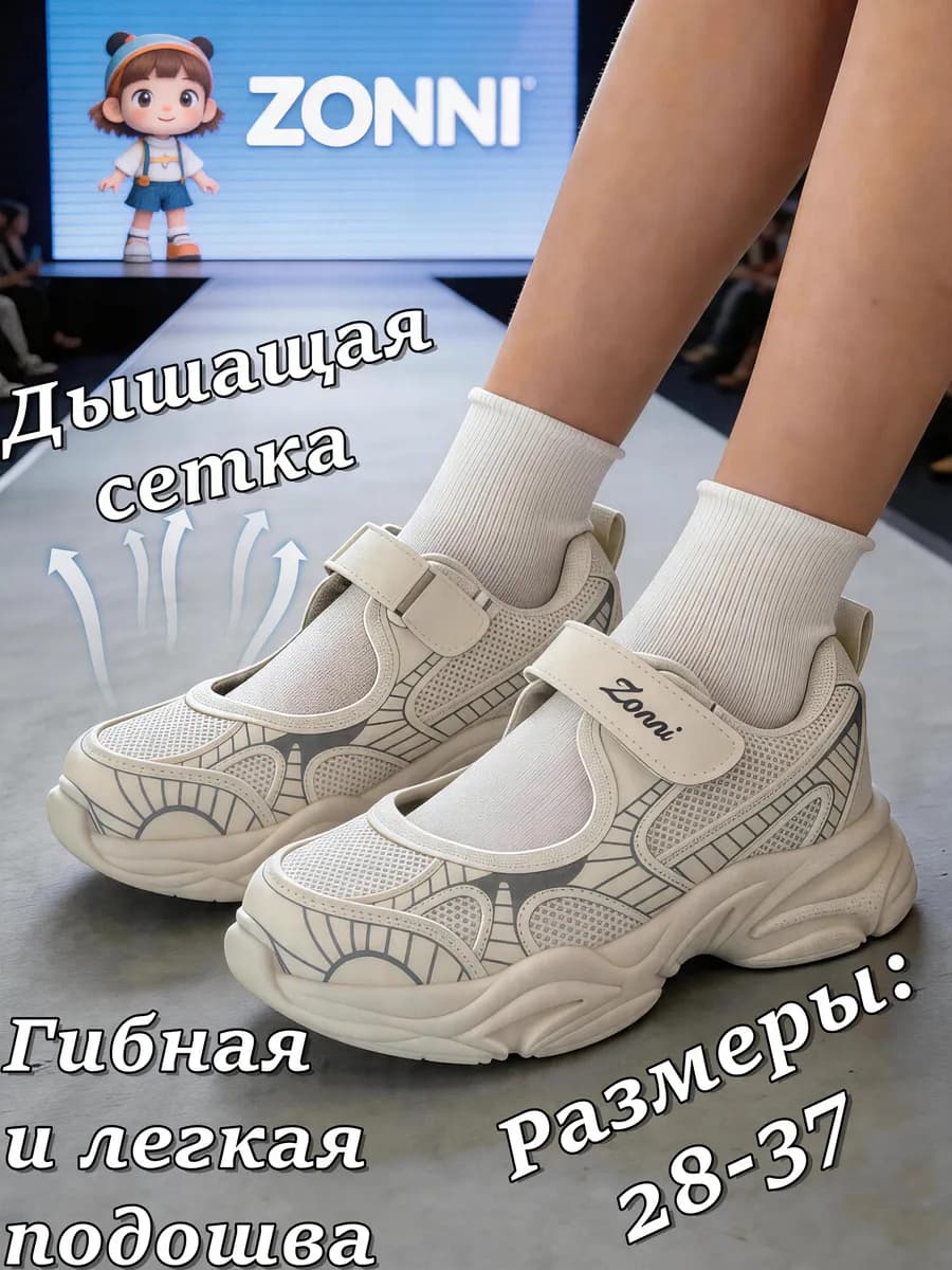 Спортивные школьные туфли сандалии на платформе