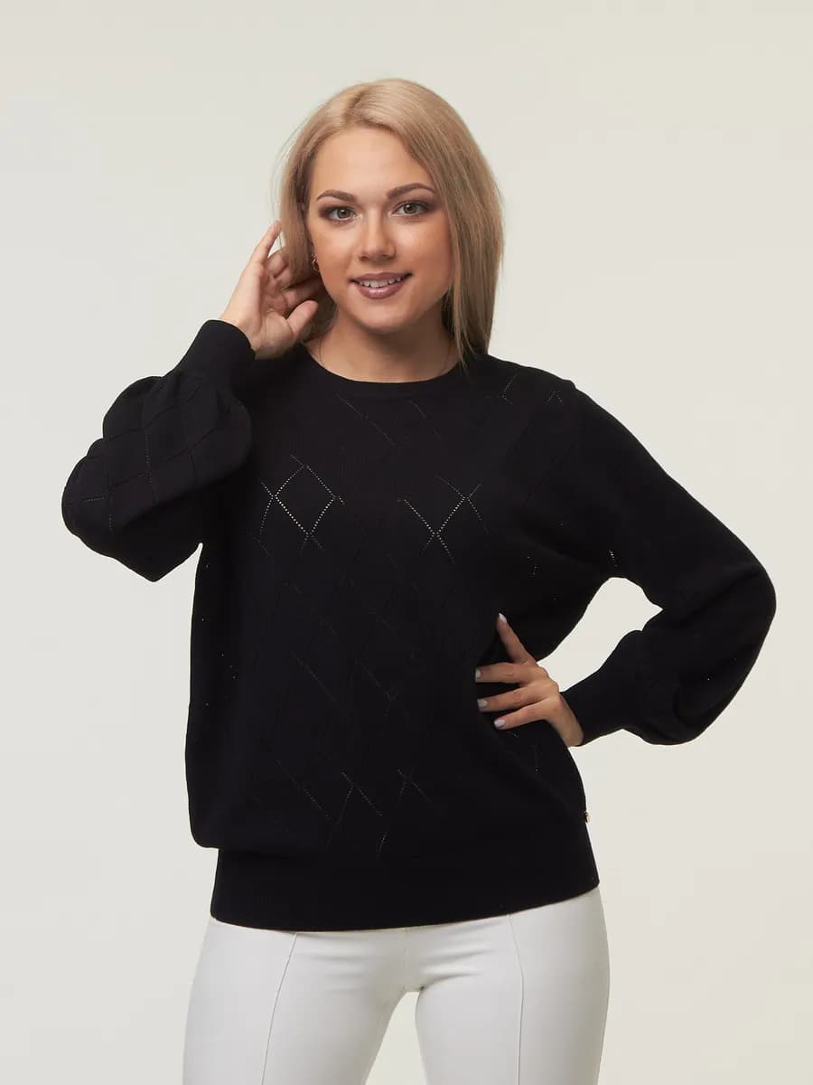 Джемпер тонкий с кашемиром - фото 1