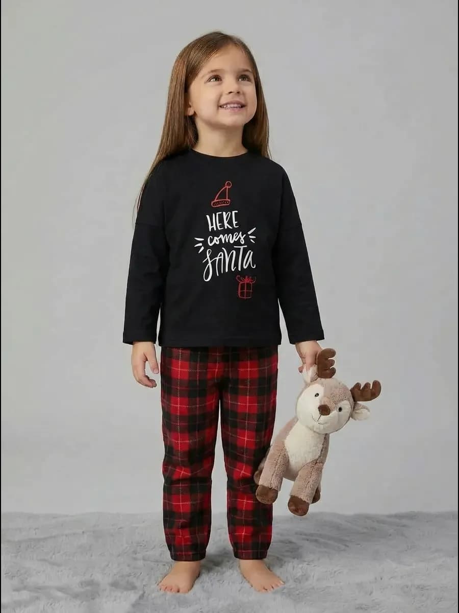 Пижама детская новогодняя