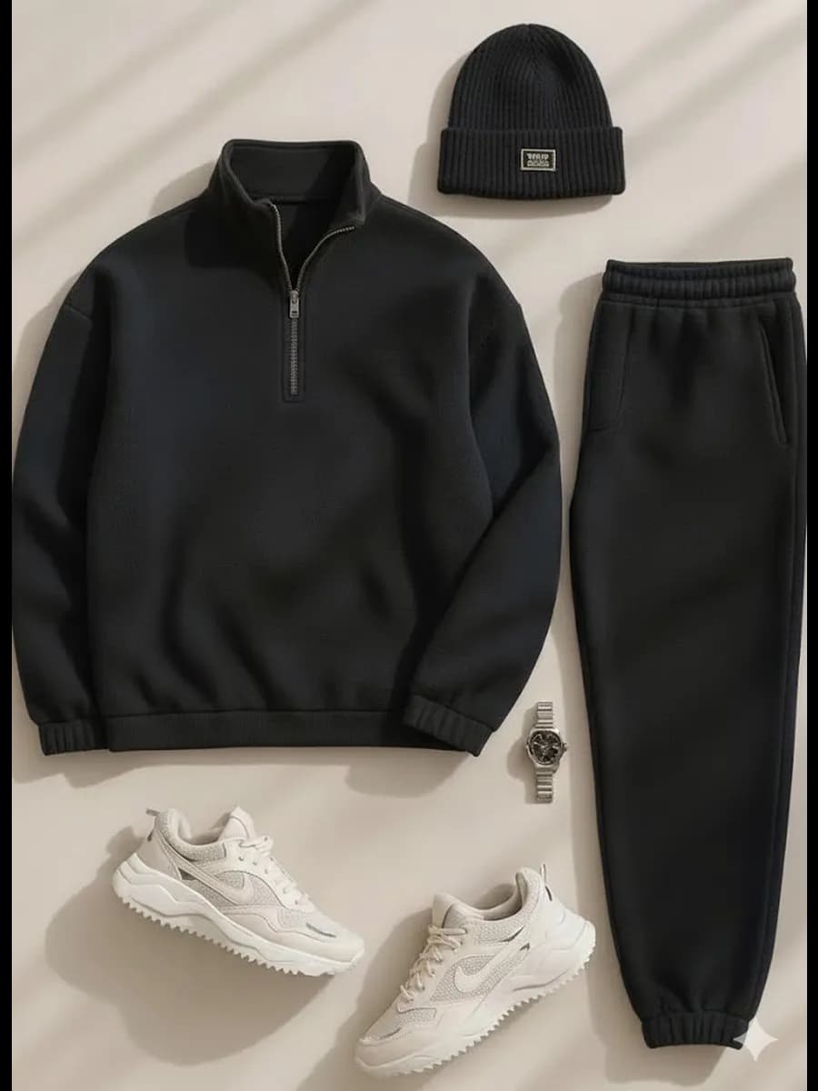 Спортивный костюм флисовый - фото 1