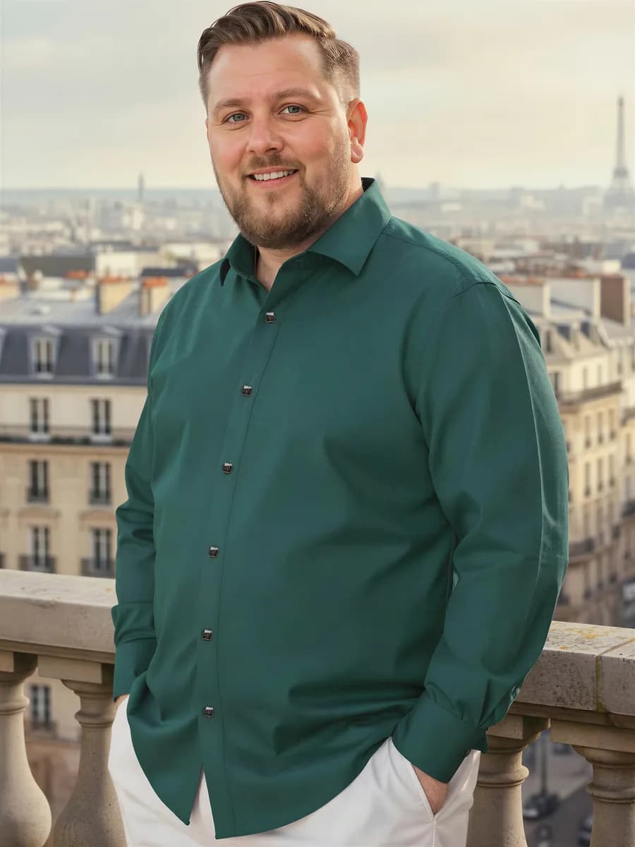 Рубашка с длинным рукавом классическая