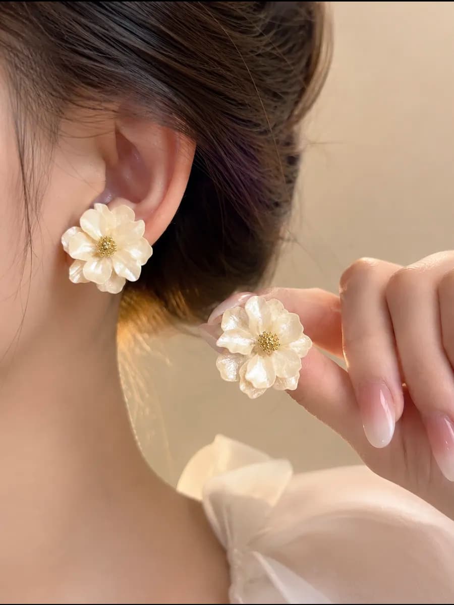 серьги женские модные красивая бижутерия девушке