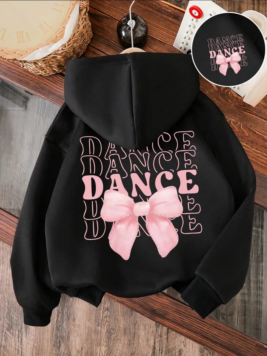 Оверсайз худи для детей с принтом