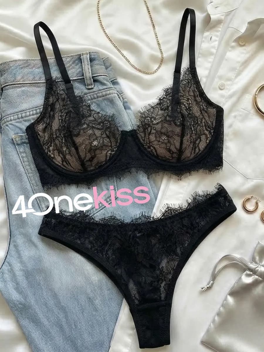 Нижнее белье женское комплект кружевное